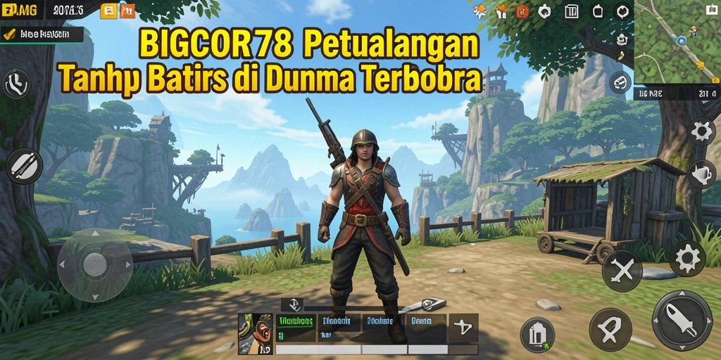 Tangkapan layar menampilkan grafik memukau dan gameplay dinamis di dunia terbuka.