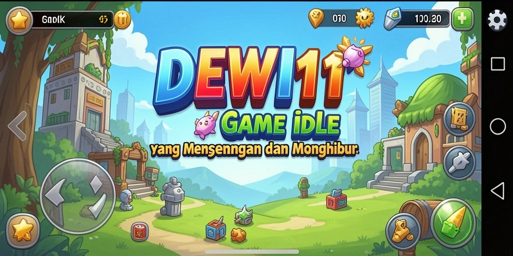 Tampilan gameplay DEWI11 yang menarik dan menyenangkan.