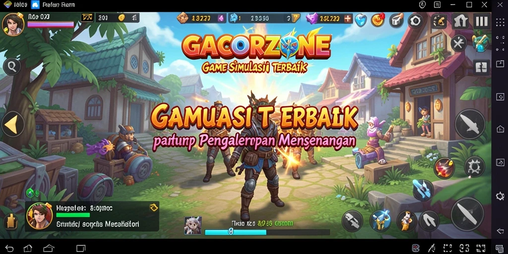 Gameplay GACORZONE yang menarik dan imersif.