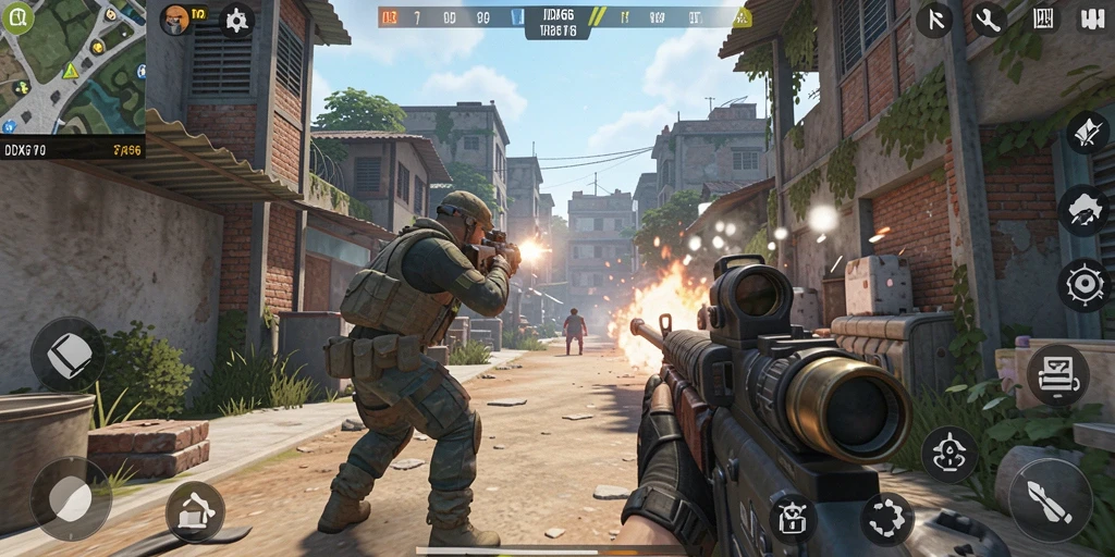 Gameplay seru dan menantang dalam IDX66, aksi tanpa henti.