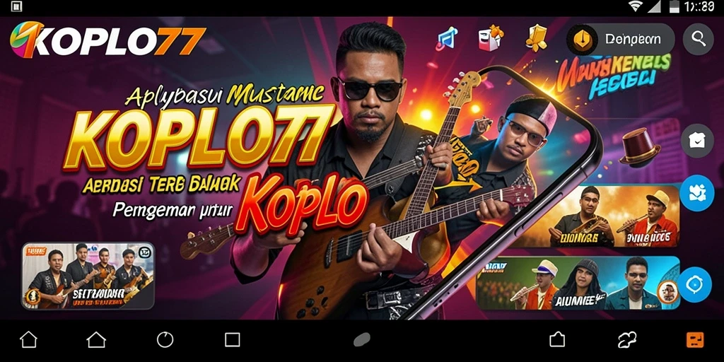 Tampilan gameplay KOPLO77 yang menarik dengan lagu-lagu Koplo.