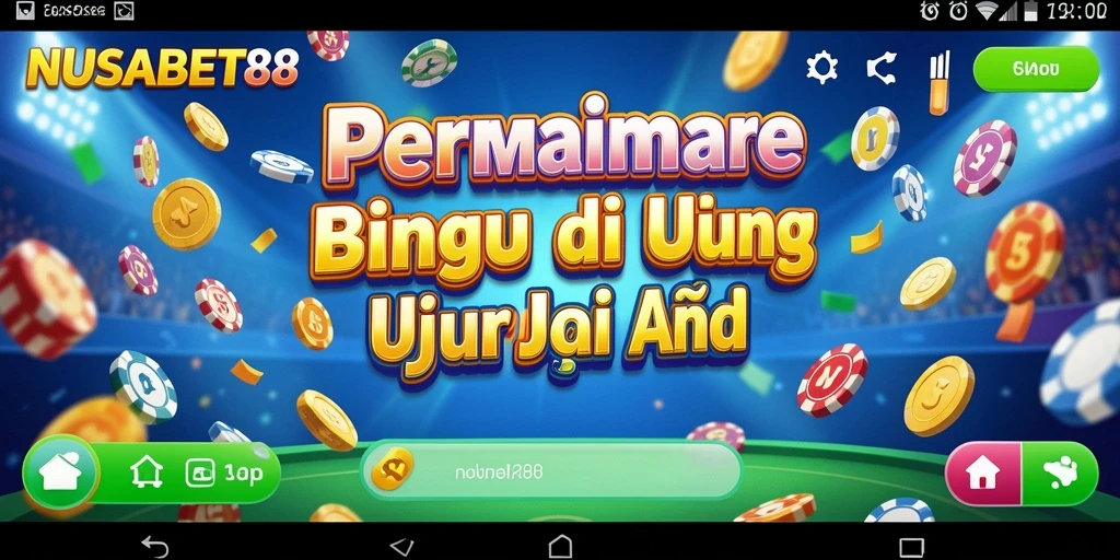 Gameplay menarik Bingo di NUSABET88 dengan banyak pemain.