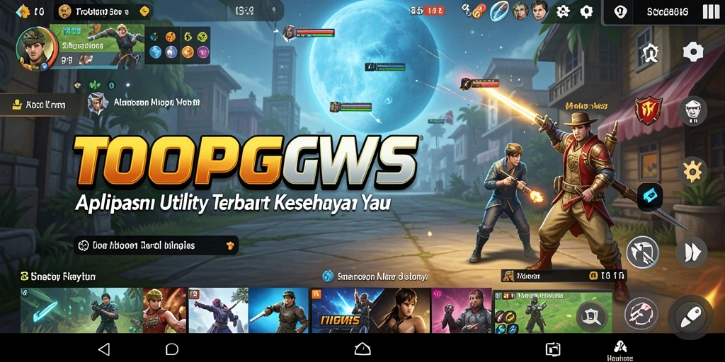 Tampilan antarmuka TOOPGWS yang bersih dan fungsional.