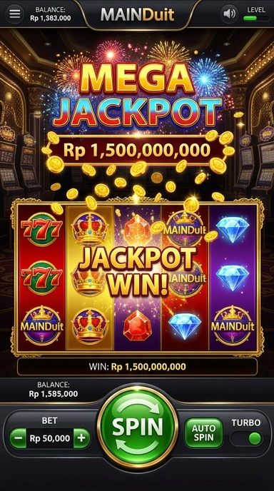Tampilan utama aplikasi mainduit dengan berbagai pilihan aplikasi.